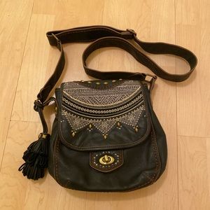 Isabella Fiore tassel boho crossbody- Tribal Paige
